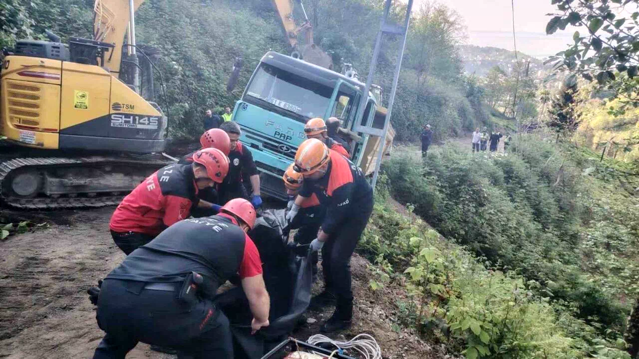 Rize’de kamyon kazası: 1 ölü