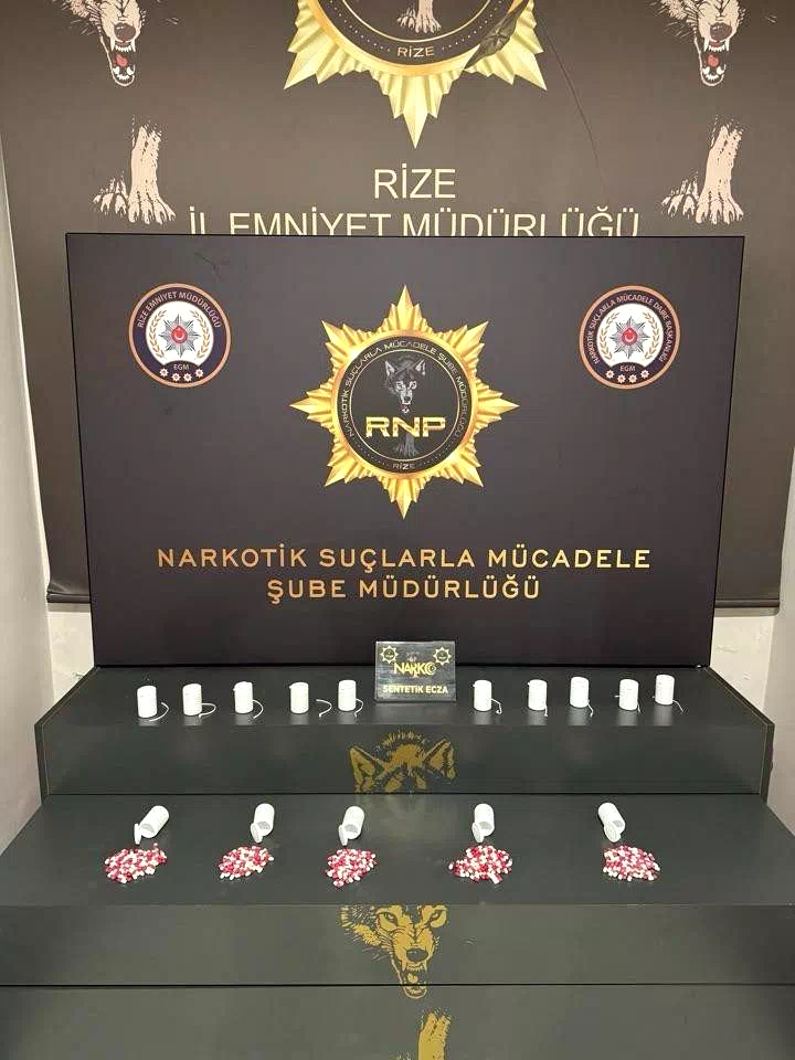 Rize’de torbacı operasyonu