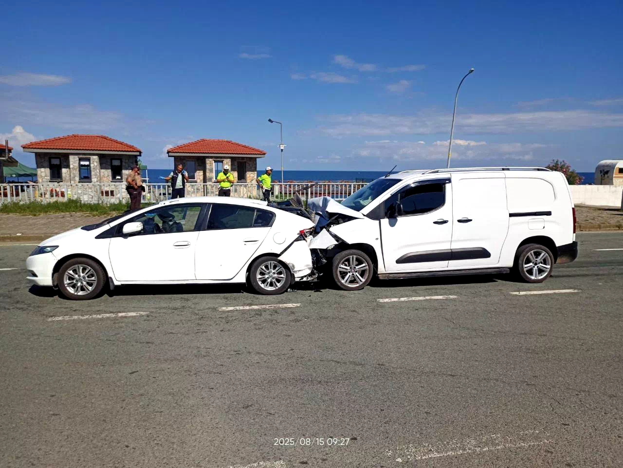 Rize’de trafik kazası: 1 ölü, 5 yaralı