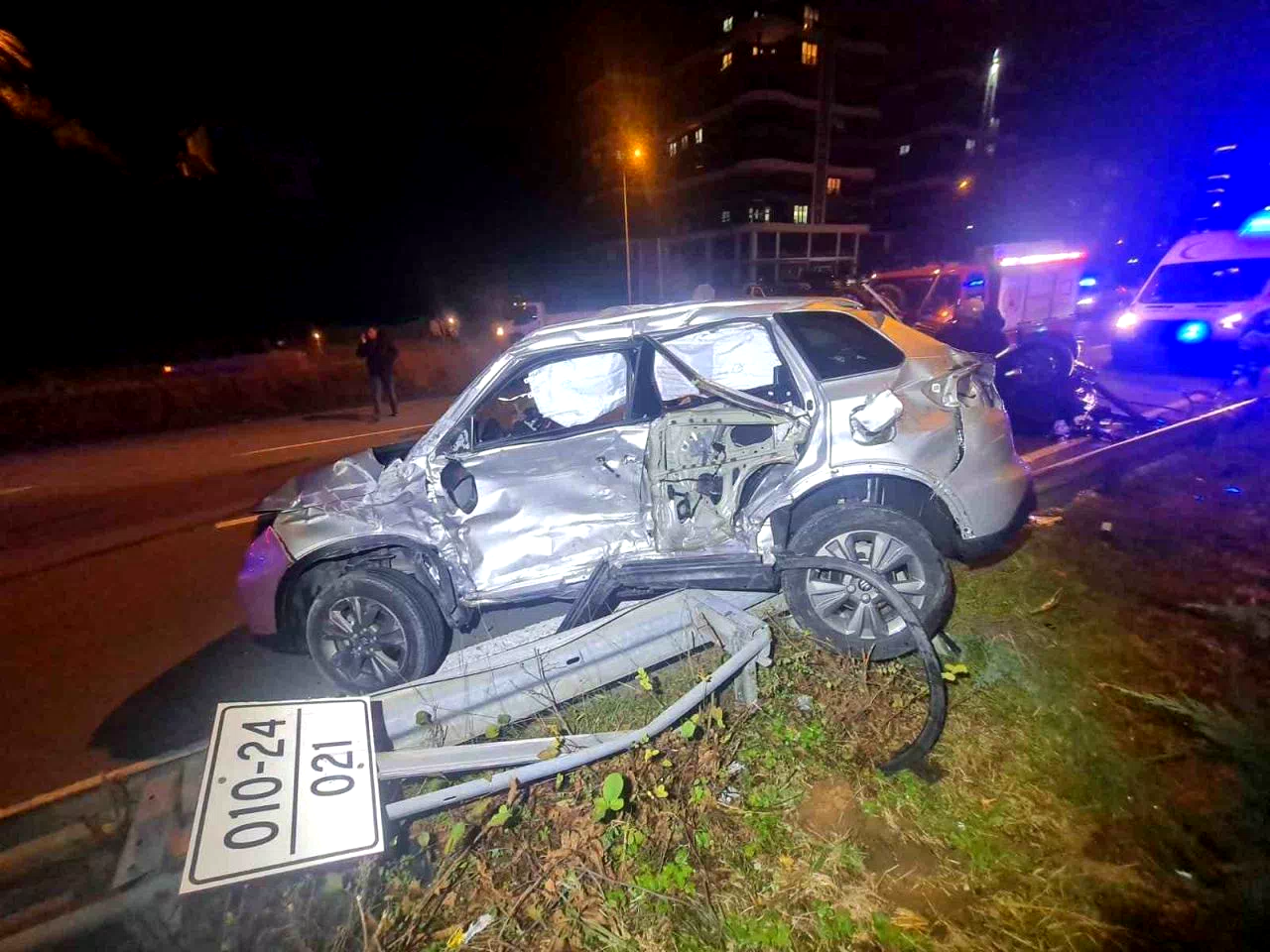 Rize’de trafik kazası: 5 yaralı