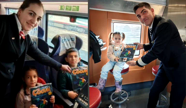 RTÜK’ten hızlı trenlerde Medya ve Çocuk Dergisi