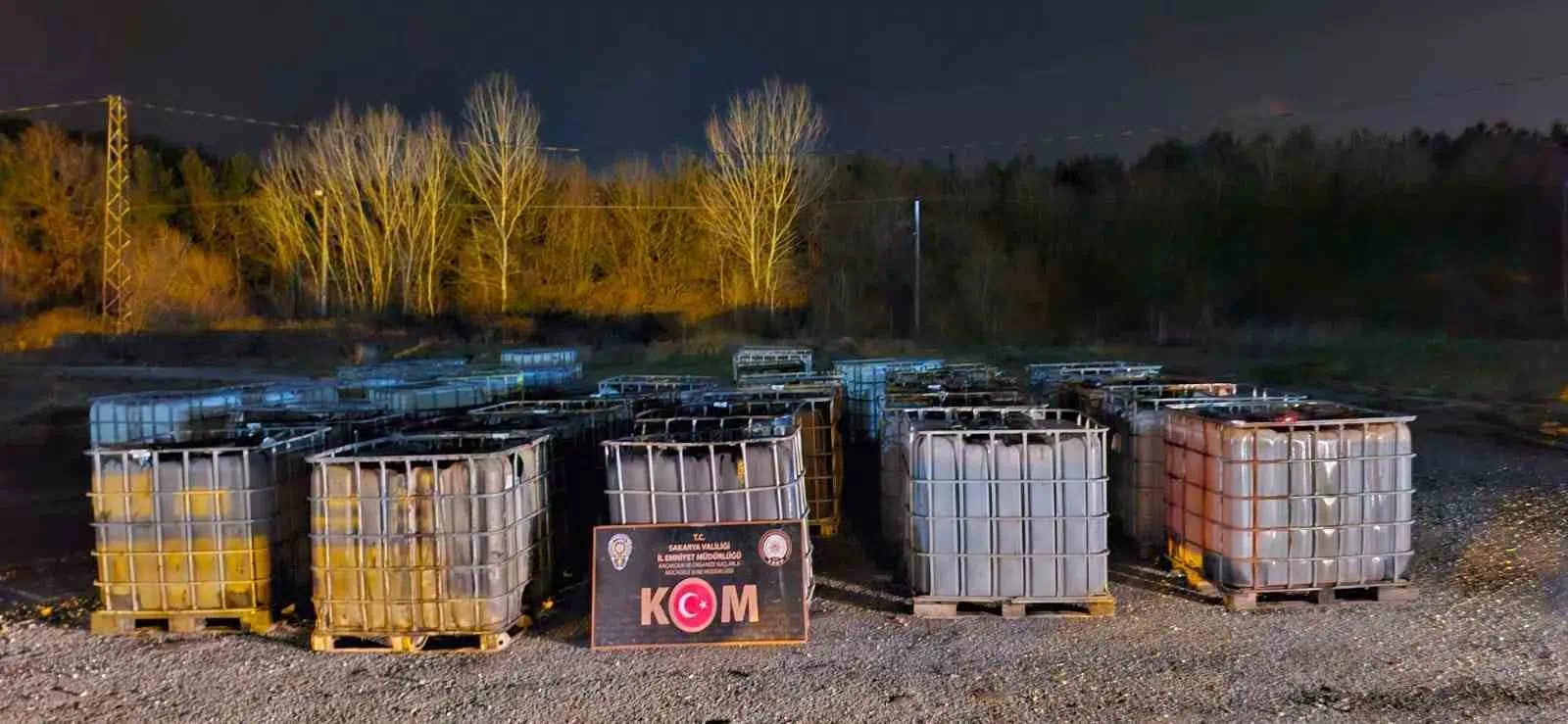 Sakarya’da 370 Bin Litre Kaçak Akaryakıt Ele Geçirildi, 2 Şüpheli Tutuklandı