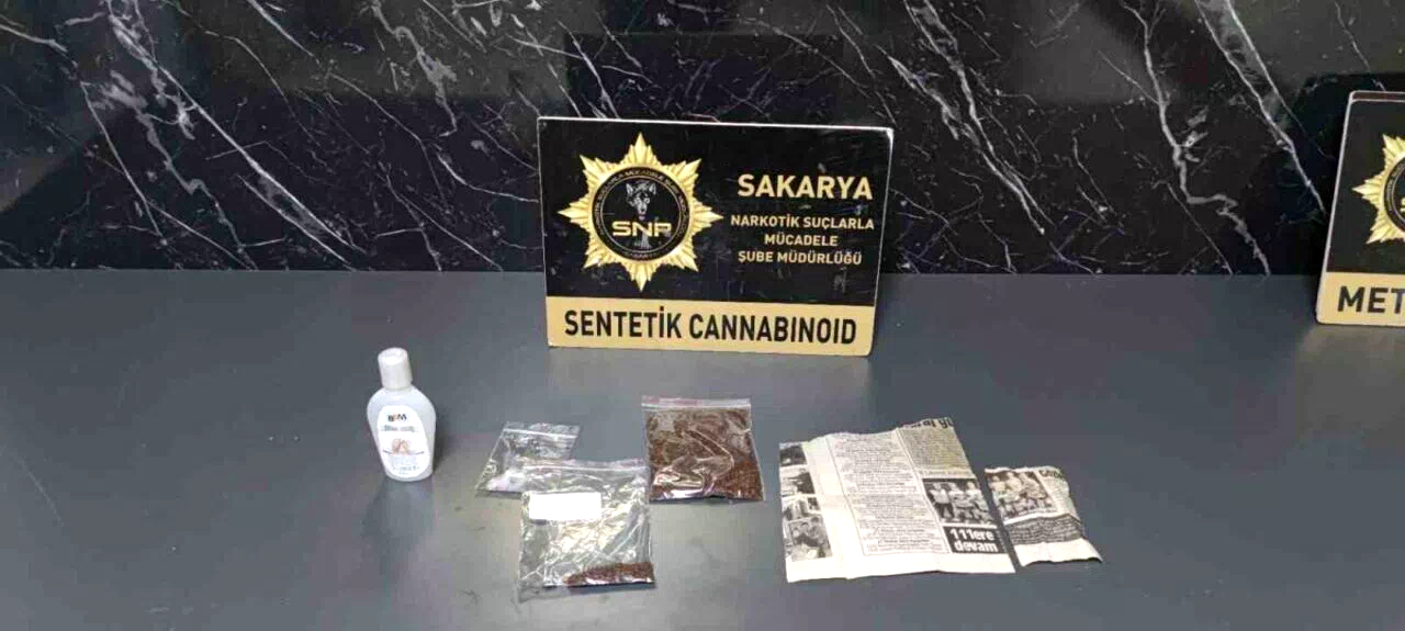 Sakarya’da 4 ayrı uyuşturucu operasyonunda 4 tutuklama