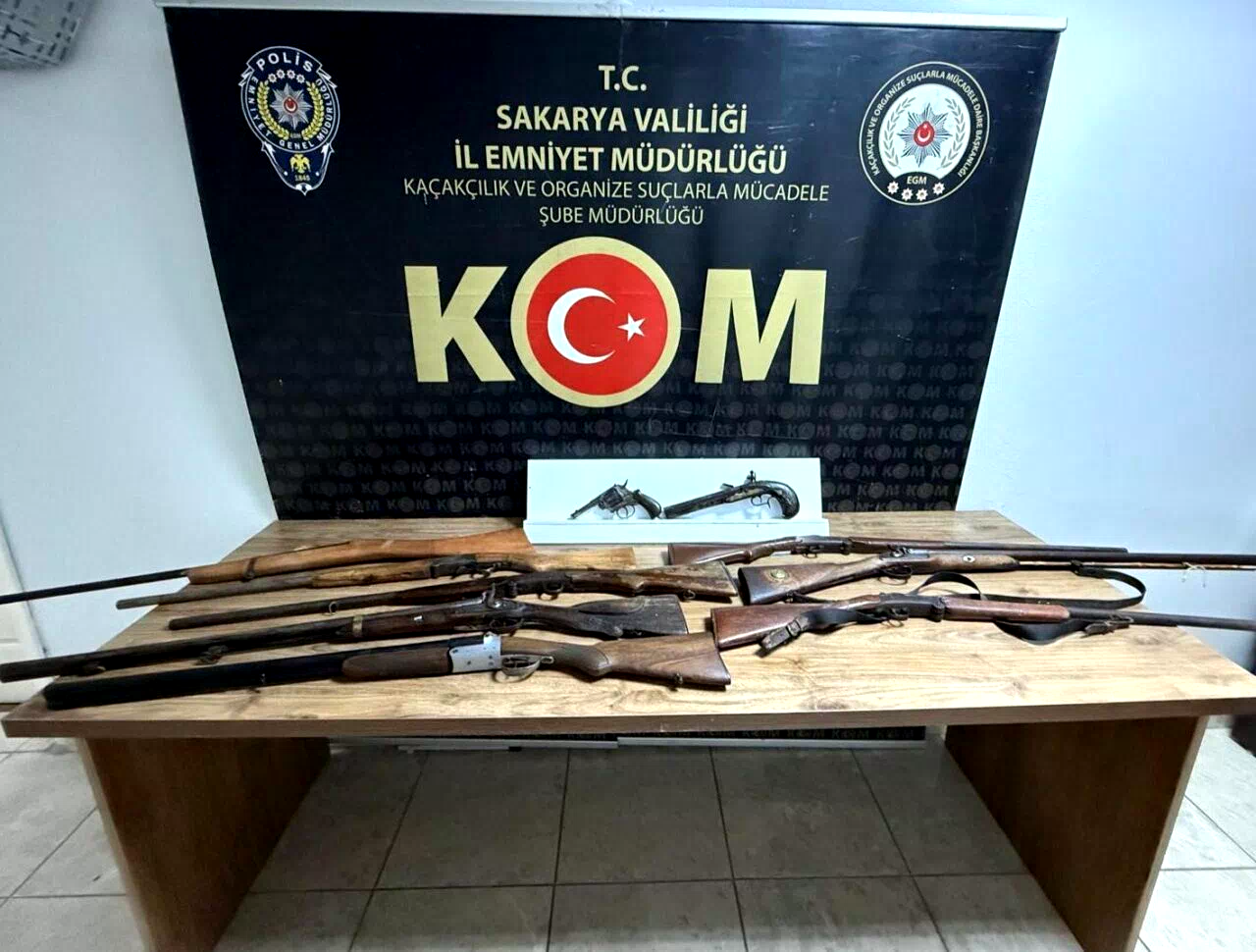 Sakarya’da silah kaçakçılığı operasyonu: 1 gözaltı