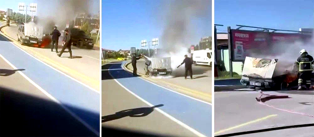 Sakarya’da TOFAŞ alev topuna döndü