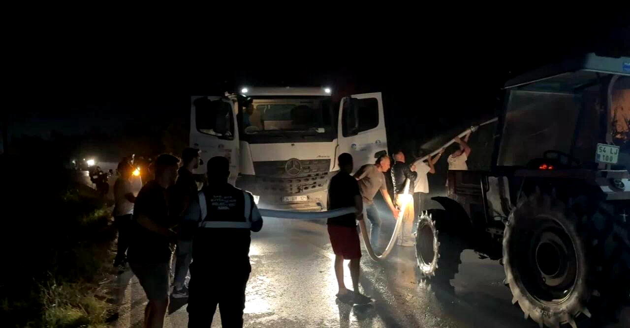 Sakarya’daki orman yangını tarım arazilerine sıçradı