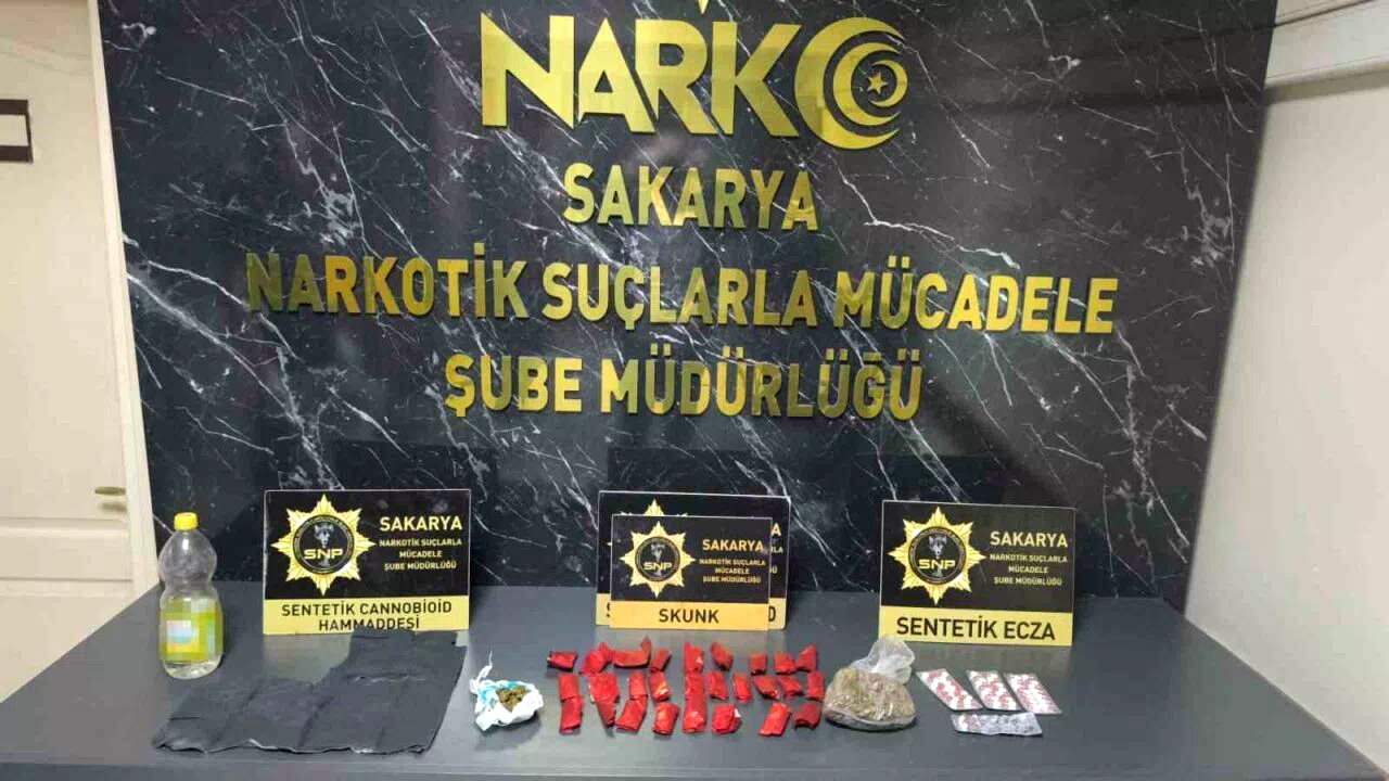 Sakarya’daki uyuşturucu operasyonunda 1 kişi tutuklandı