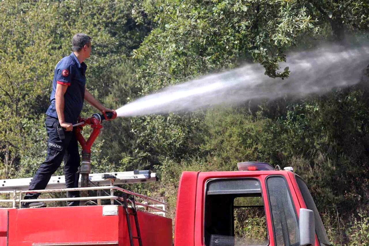 Sakarya’daki yangınlardan 2’si kontrol altında, Geyve’ye müdahale sürüyor