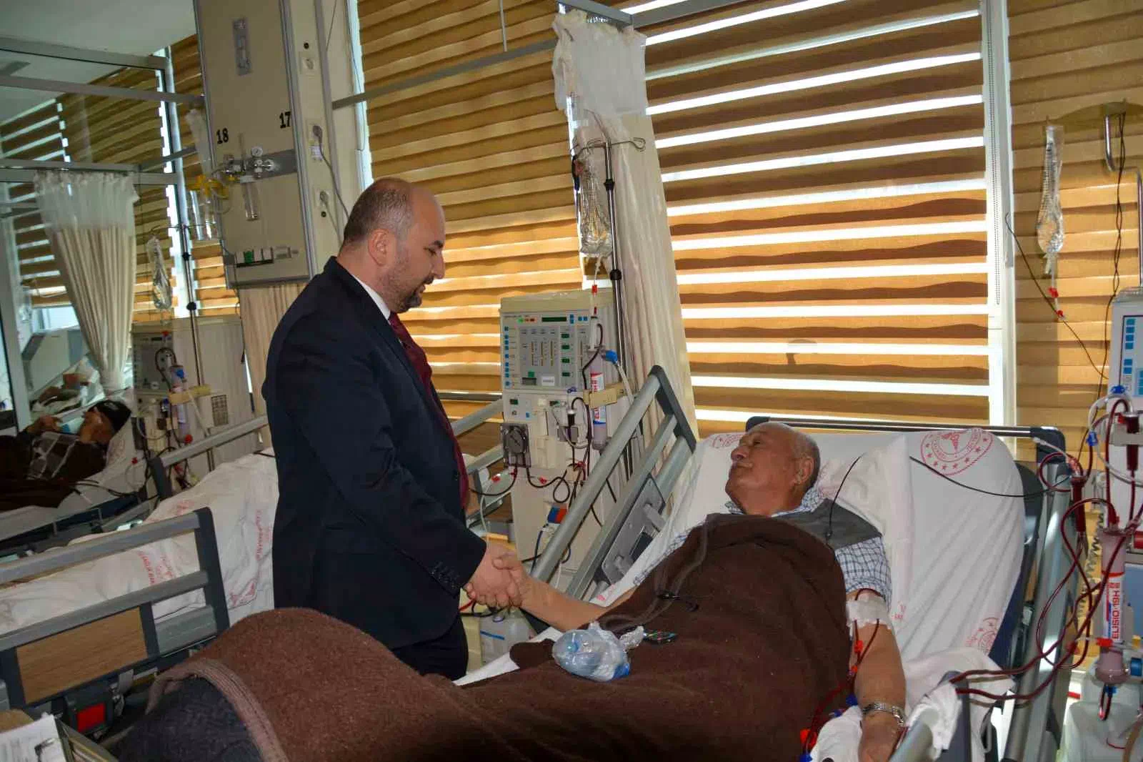 Samsun Bafra Devlet Hastanesi’nde Diyaliz Ünitesine Yeni Cihazlar Eklendi.