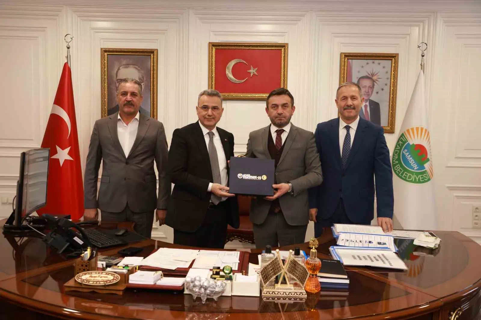 Samsun’da İlkadım Belediyesi, işçi maaşlarına yüzde 33 ile 42 arasında zam yapacak.