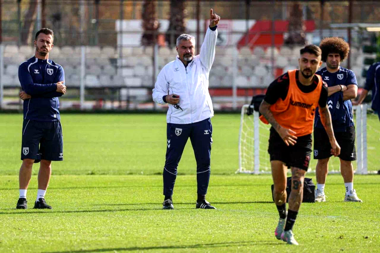 Samsunspor, Beşiktaş maçının hazırlıklarını tamamladı
