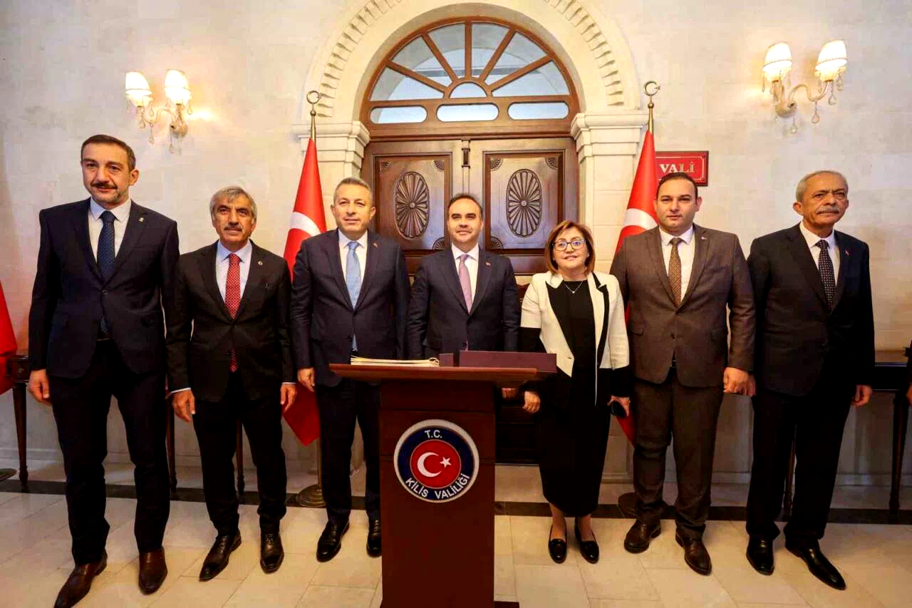 Sanayi ve Teknoloji Bakanı Mehmet Fatih Kacır Kilis’te