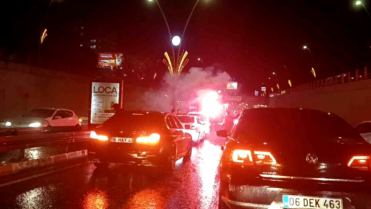 Şanlıurfa’da galibiyet coşkusu