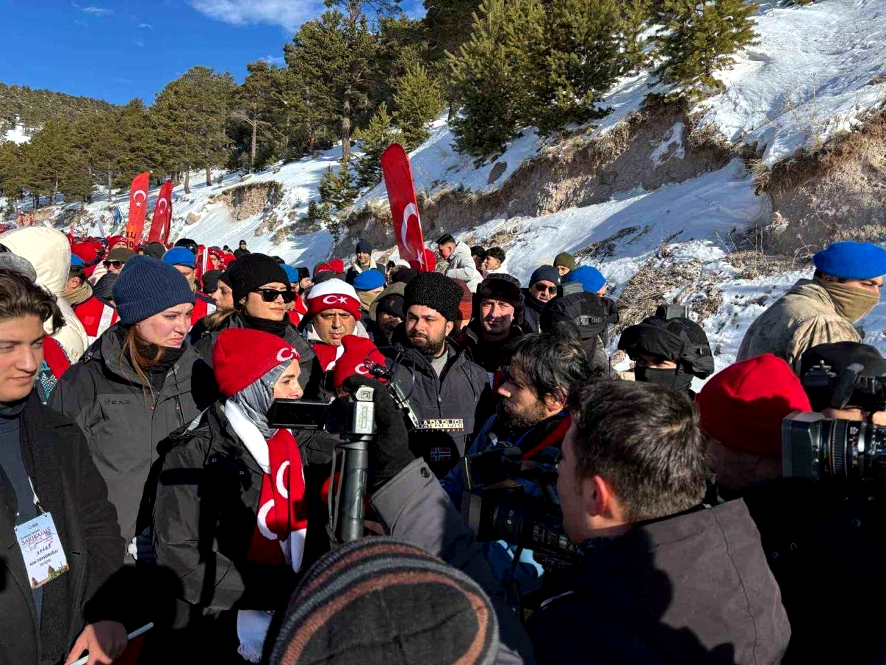 Sarıkamış’ta “Bu toprakta izin var” temasıyla devlet erkânı, şehit yakınları ve gaziler tek yürek oldu