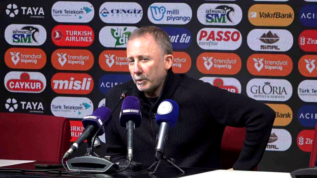 Sergen Yalçın: “Başımıza son iki maçta gelmedik şey kalmadı”