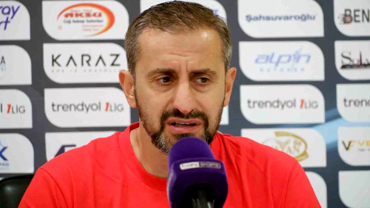 Serkan Özbalta: “Tempoyu yükseltmek isteyen bir takımız”