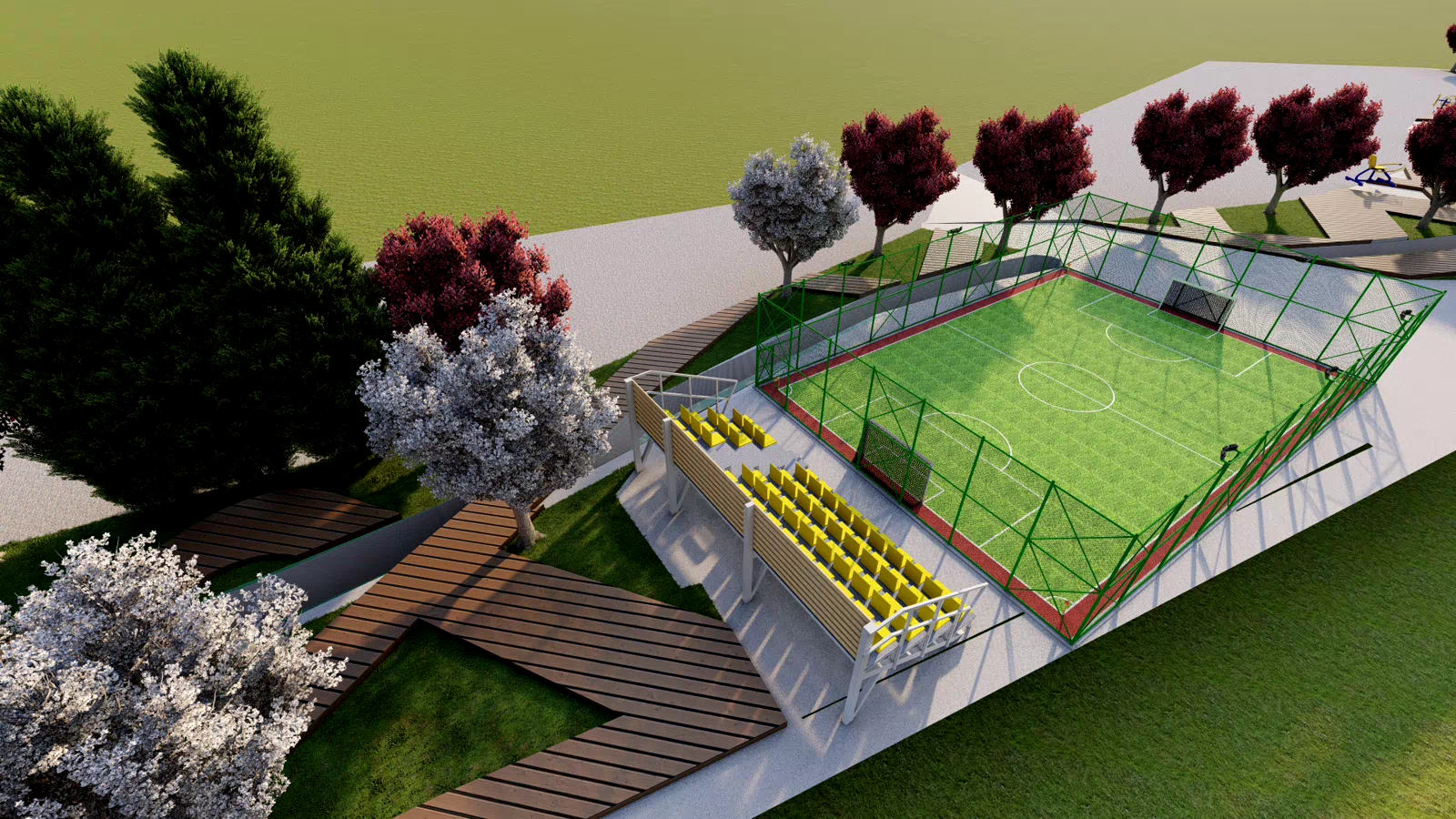 Şingah Mahallesi Yeni Parkına Kavuşuyor