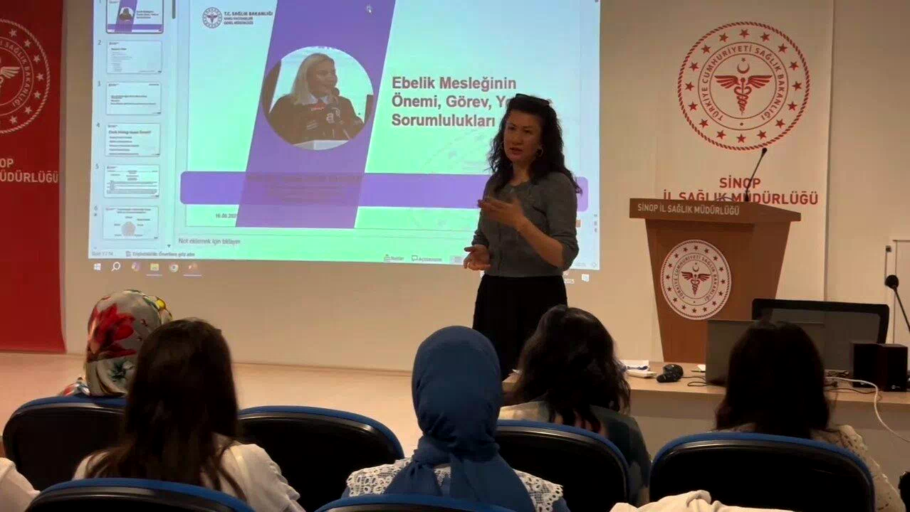 Sinop’ta ebelere afet durumunda doğum yönetimi eğitimi