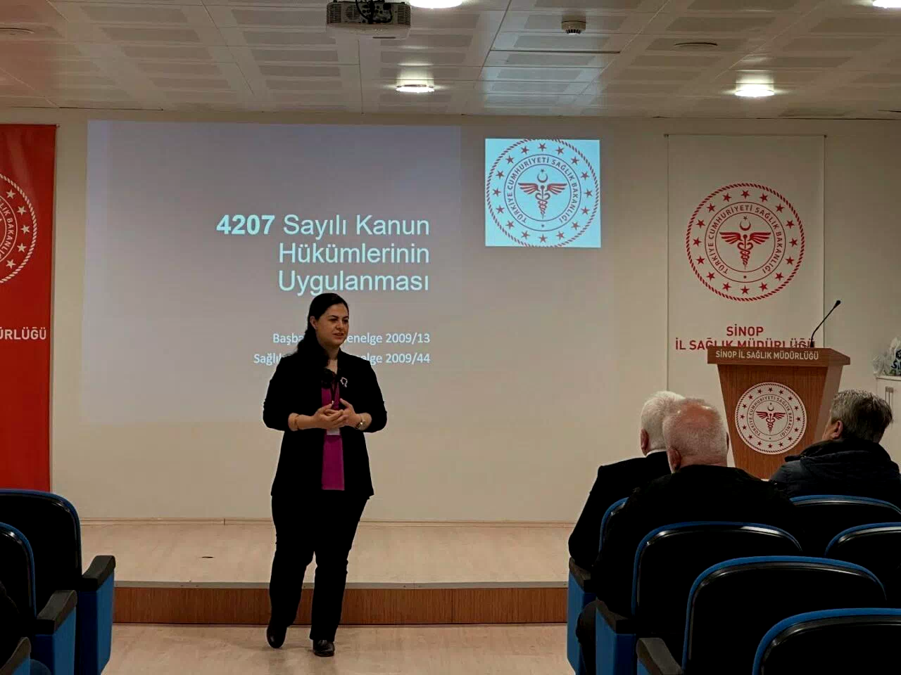 Sinop’ta işletmelere kapalı alanlarda tütün kullanımına karşı uyarı