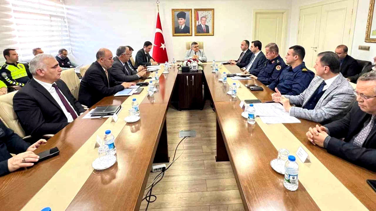 Sinop’ta kış mevsimi trafik tedbirleri toplantısı
