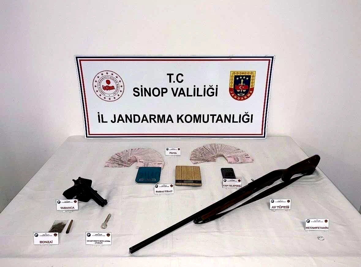 Sinop’ta uyuşturucu operasyonu: 2 şüpheli tutuklandı