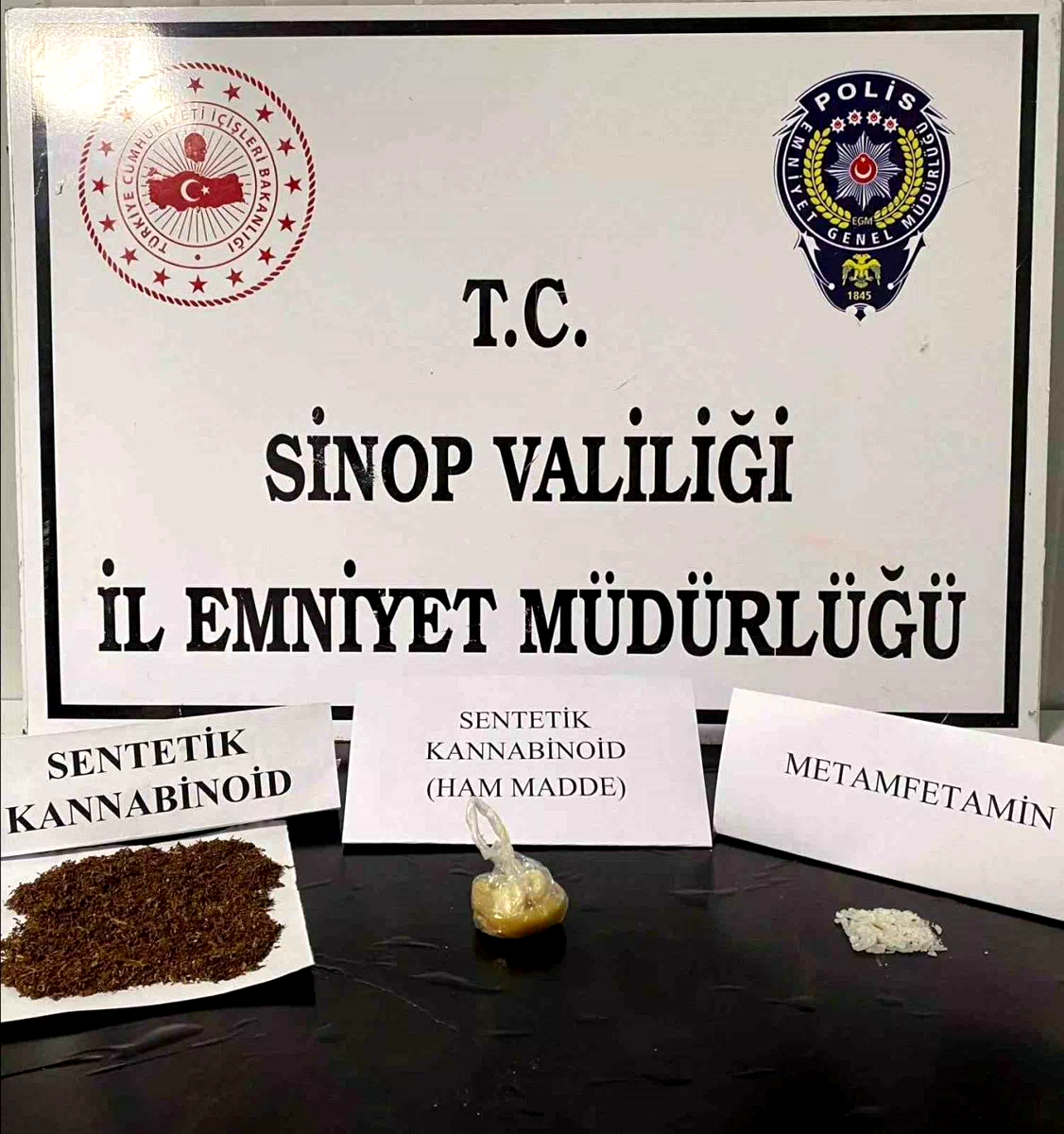 Sinop’ta uyuşturucu operasyonu: 3 tutuklama