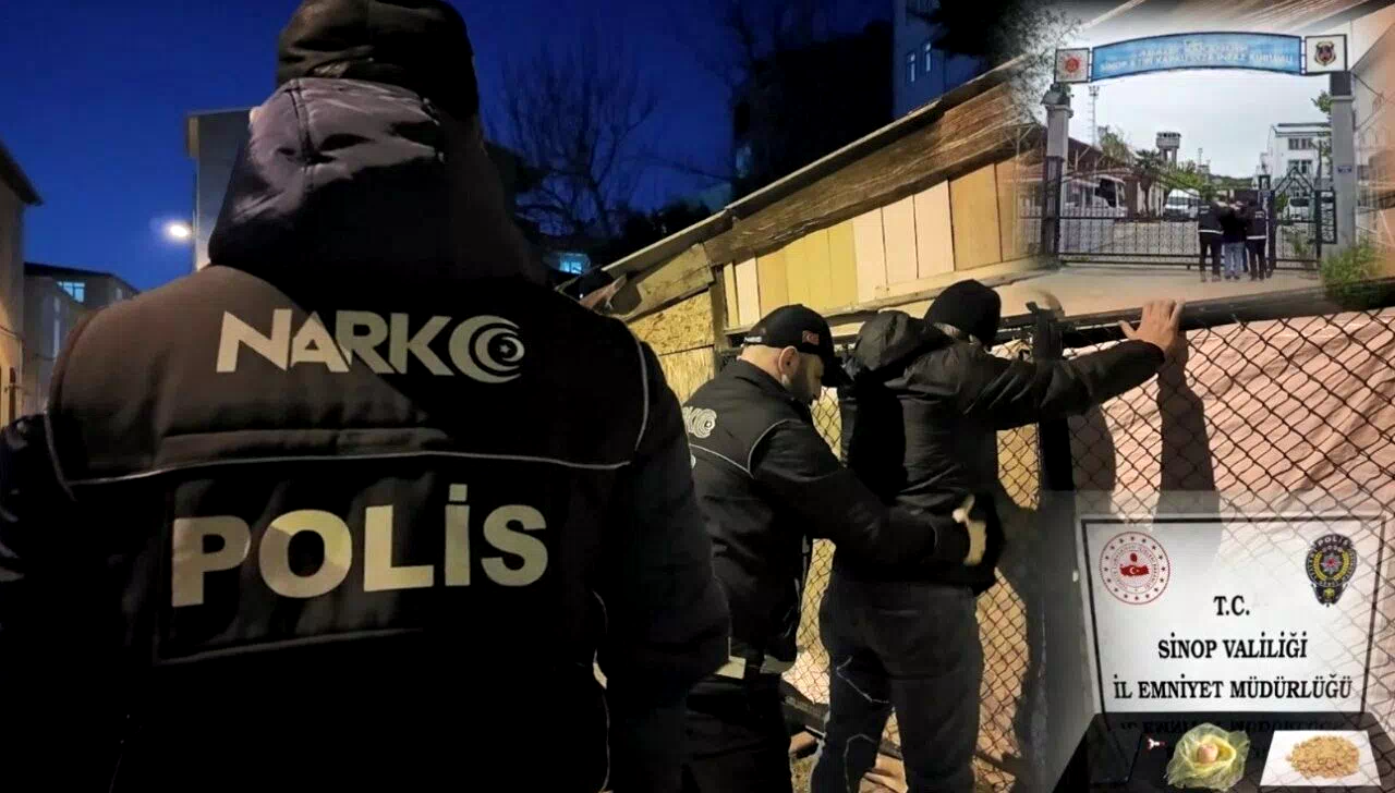 Sinop’ta uyuşturucu ve sahte para operasyonu: 3 tutuklama, 1 gözaltı