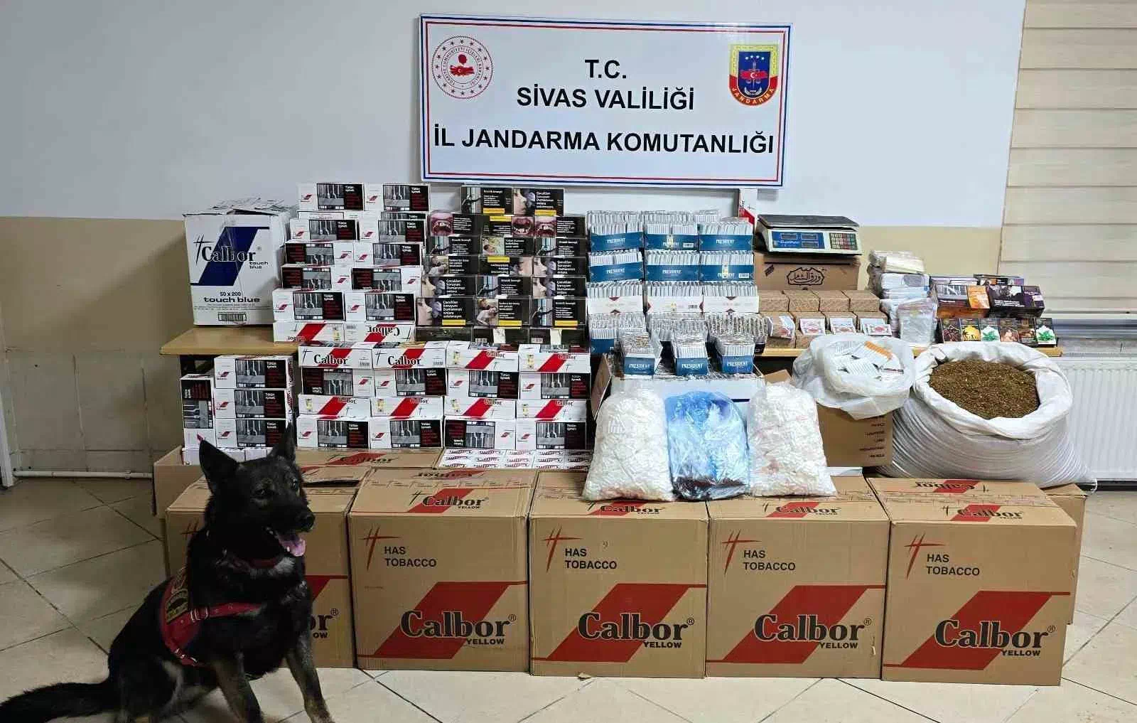 Sivas’ta 53 kişi hakkında kaçakçılık iddiasıyla adli işlem başlatıldı.