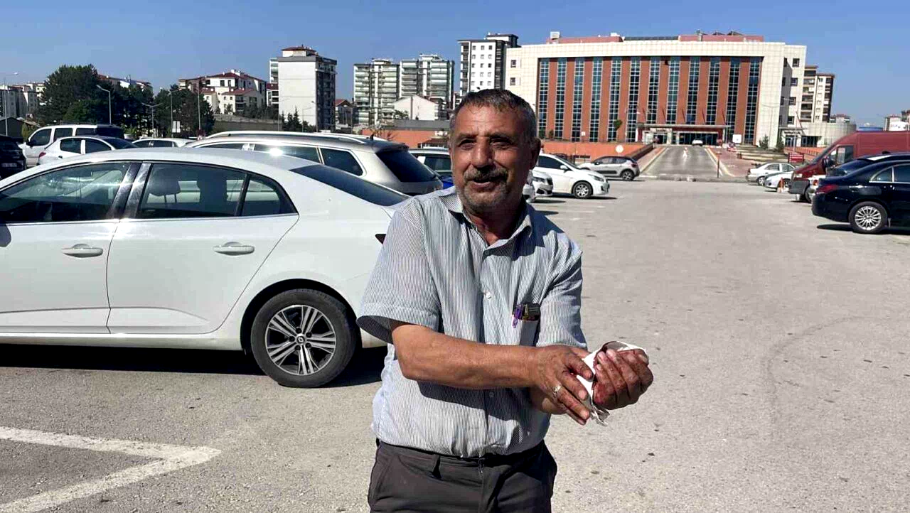 Sivas’ta acemi kasaplar hastanenin yolunu tuttu