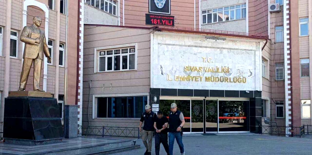 Sivas’ta FETÖ hükümlüsü yakalanarak cezaevine gönderildi