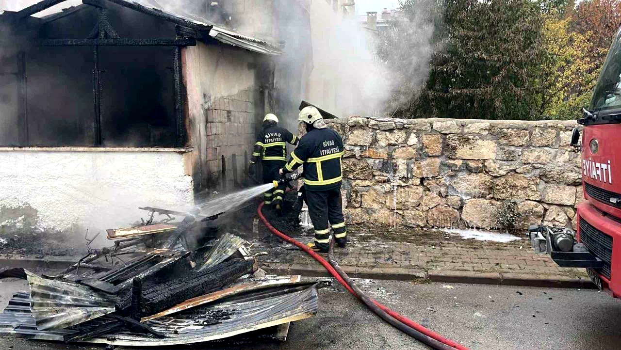 Sivas’ta ikamet yangını: Kundaklama şüphesiyle 1 gözaltı