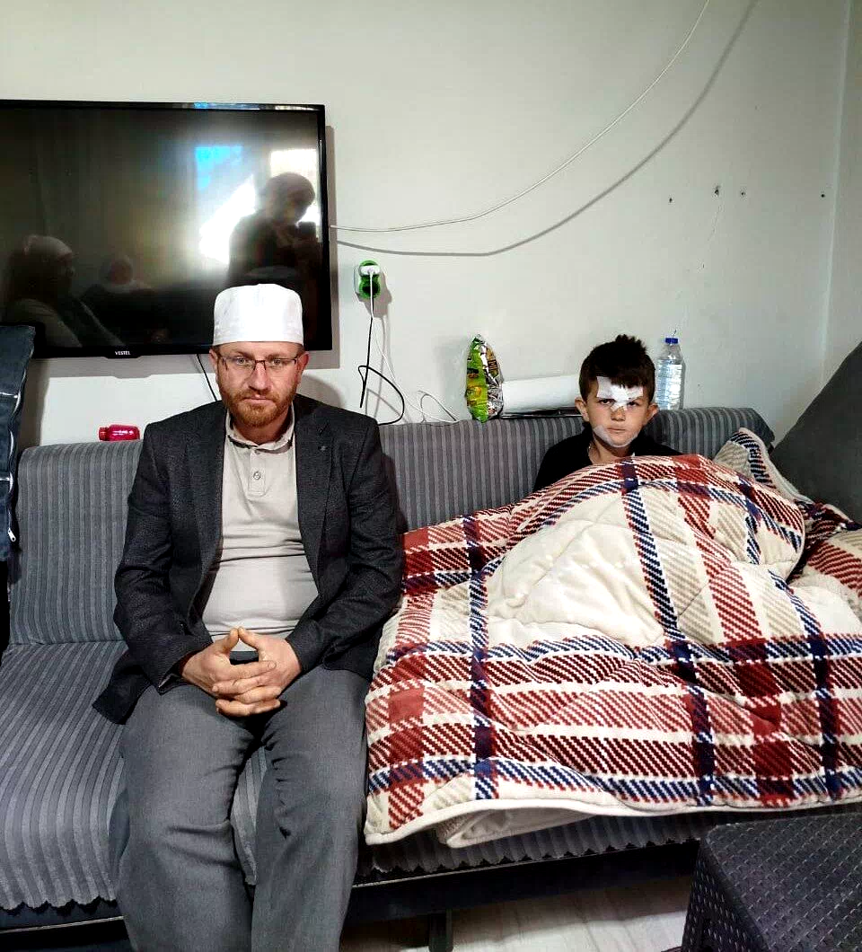 Sivas’ta kuyuya düşen çocuğun yardımına imam yetişti
