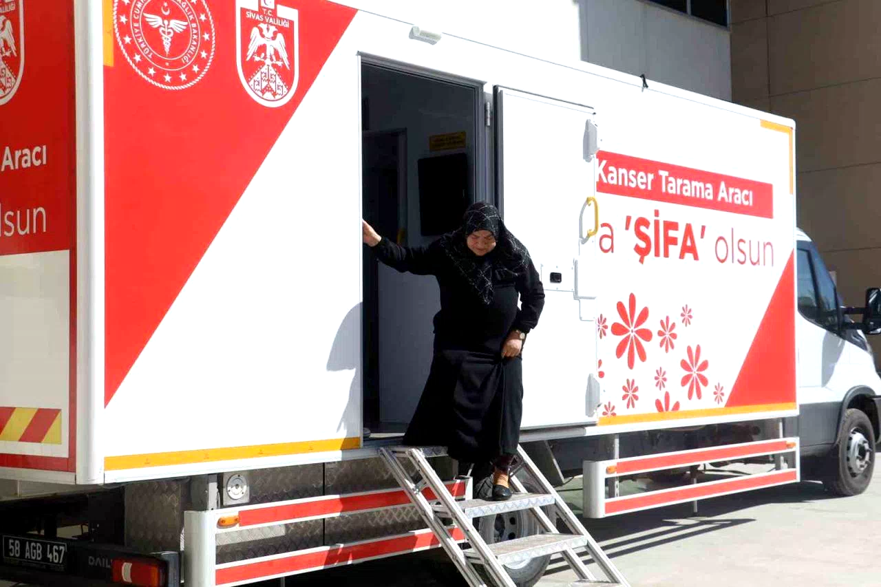 Sivas’ta mobil kanser tarama aracı sayesinde erken tanı oranı artıyor