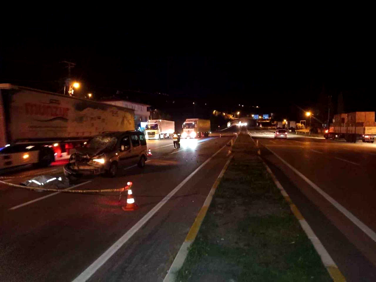 Sivas’ta trafik kazası: 1 kişi hayatını kaybetti