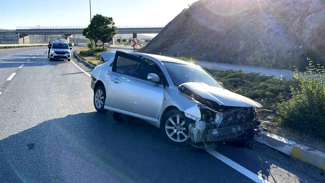 Sivas’ta trafik kazası: 2 kişi yaralandı