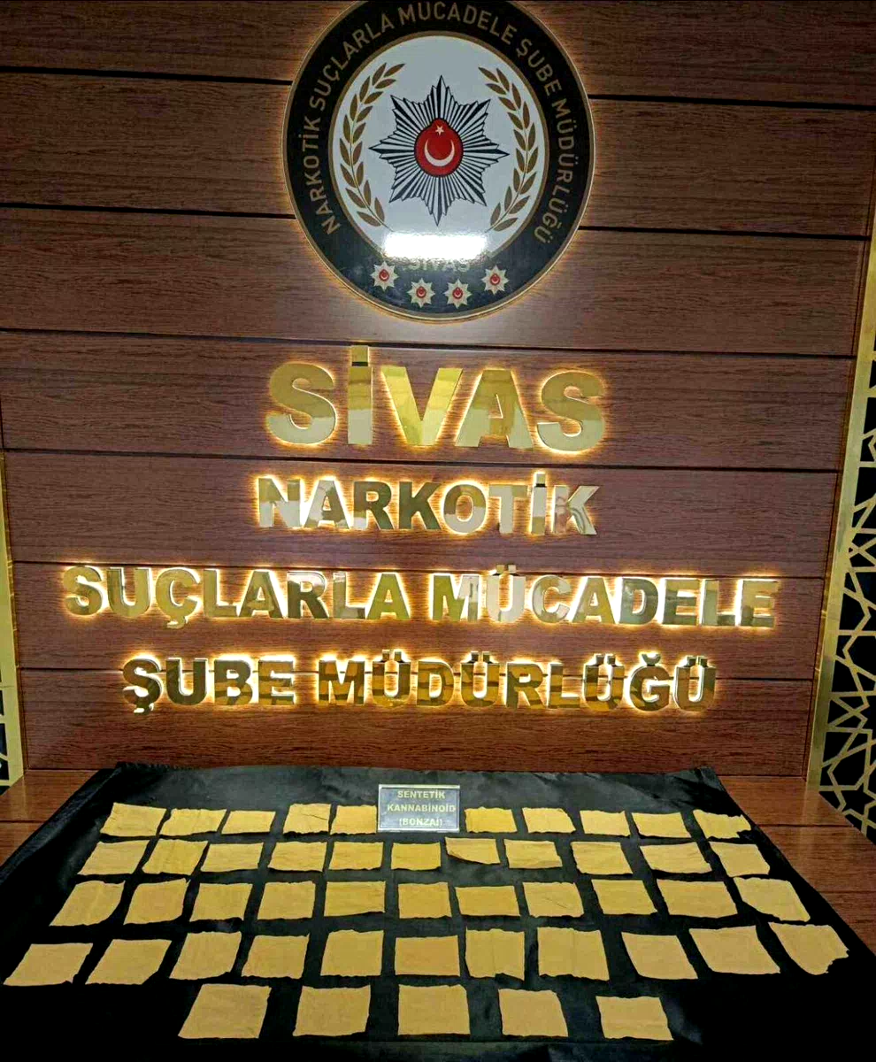 Sivas’ta uyuşturucu operasyonu: 1 tutuklama