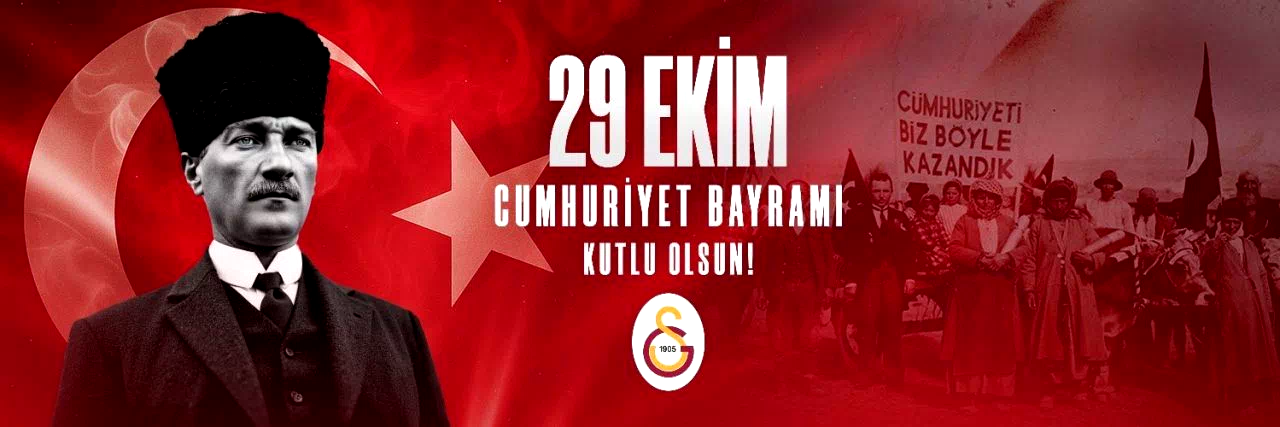 Spor camiasından 29 Ekim Cumhuriyet Bayramı mesajları