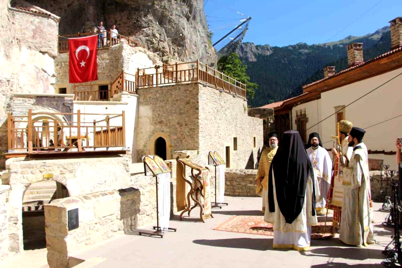Sümela Manastırı’nda 12. ayin