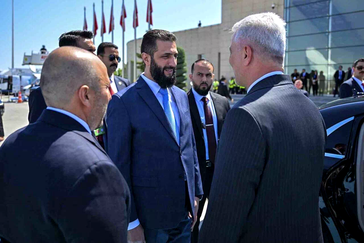 Suriye Cumhurbaşkanı Şara Ankara’da