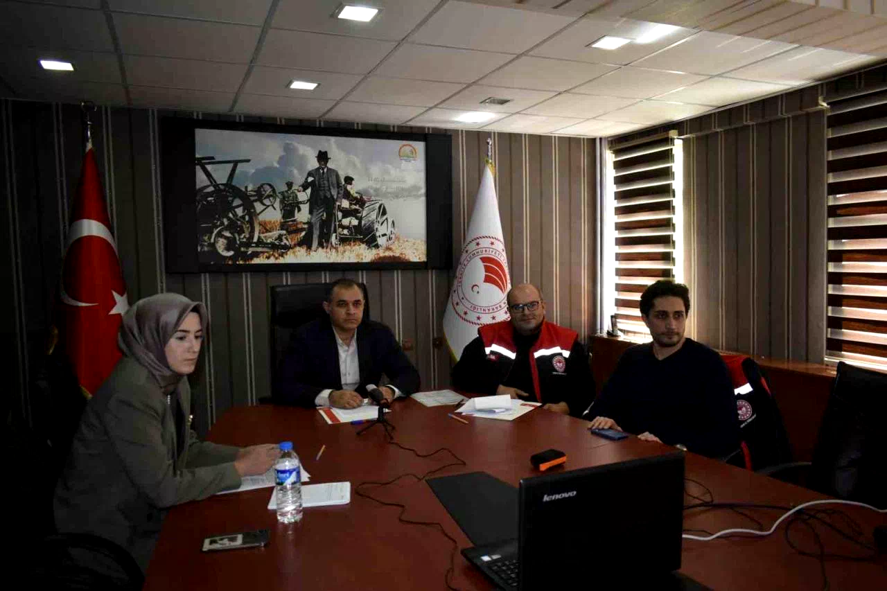 Tarımsal Üretim Planlamasının takibi hususunda toplantı yapıldı