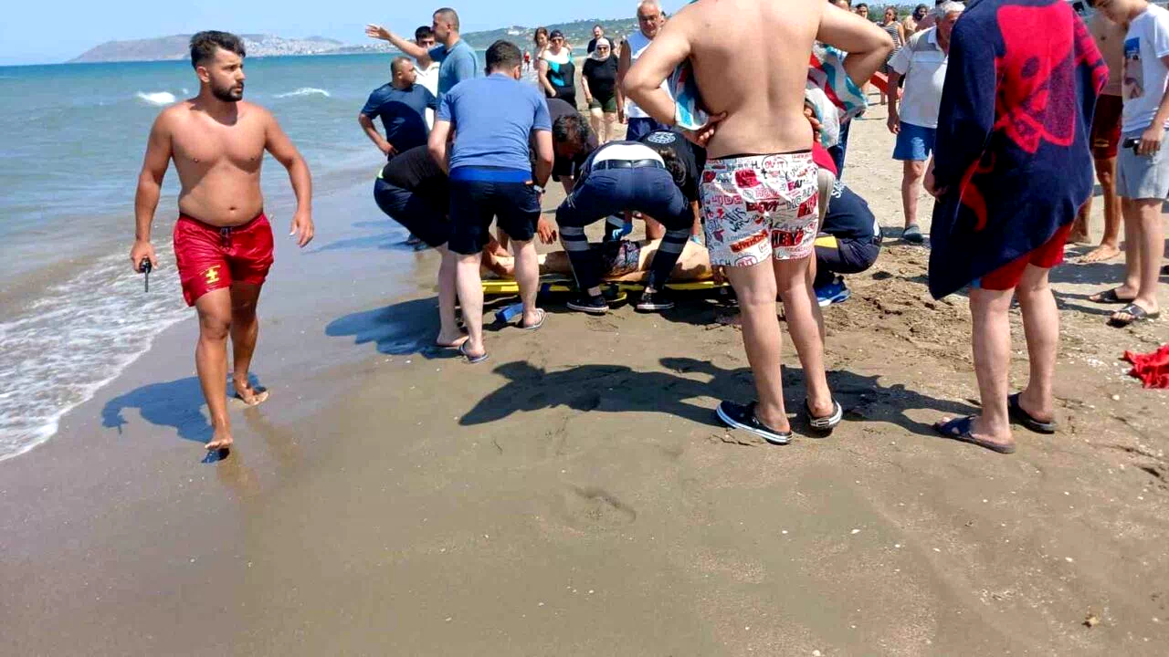 Tatil için geldiği Sinop’ta denize giren genç boğuldu