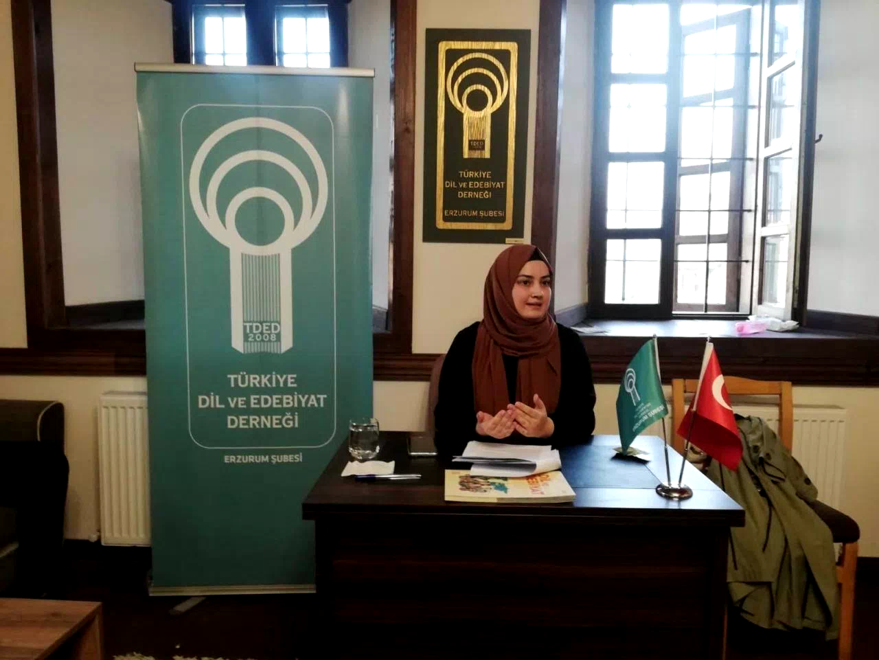 TDED Erzurum’un Konuğu Gamze Akçıl; “Yabancılara Türkçe öğretimi Türkiye’nin kültürel diplomasisine katkı sağlamaktadır”