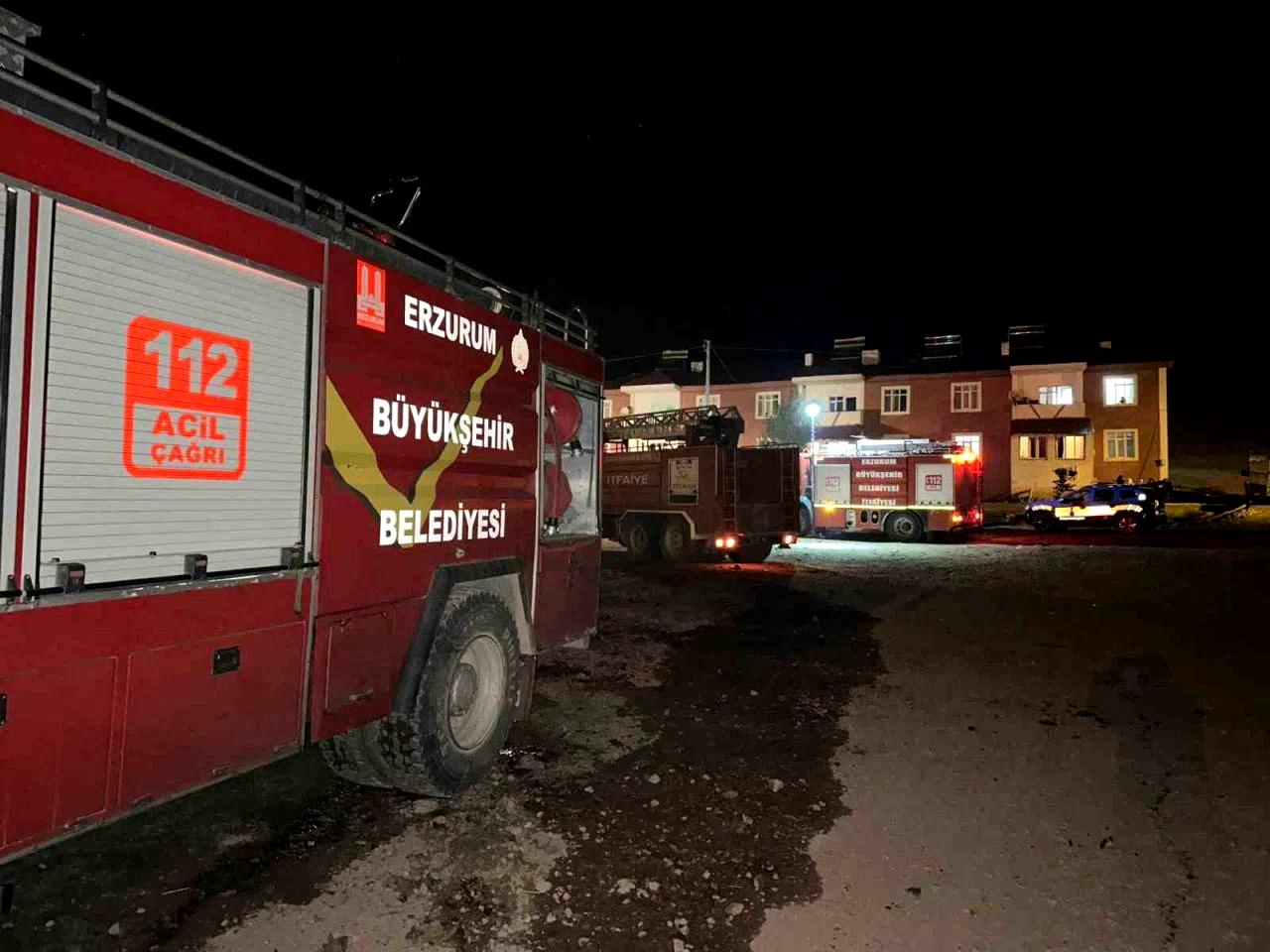 Tekman’da korkutan yangın