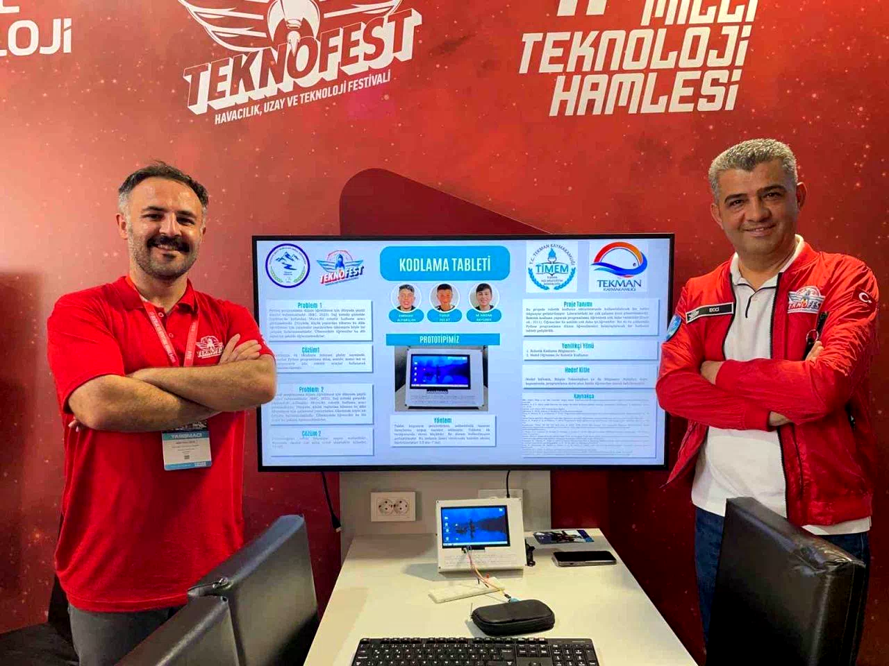 Teknofest’te Erzurum’u gururlandırdı