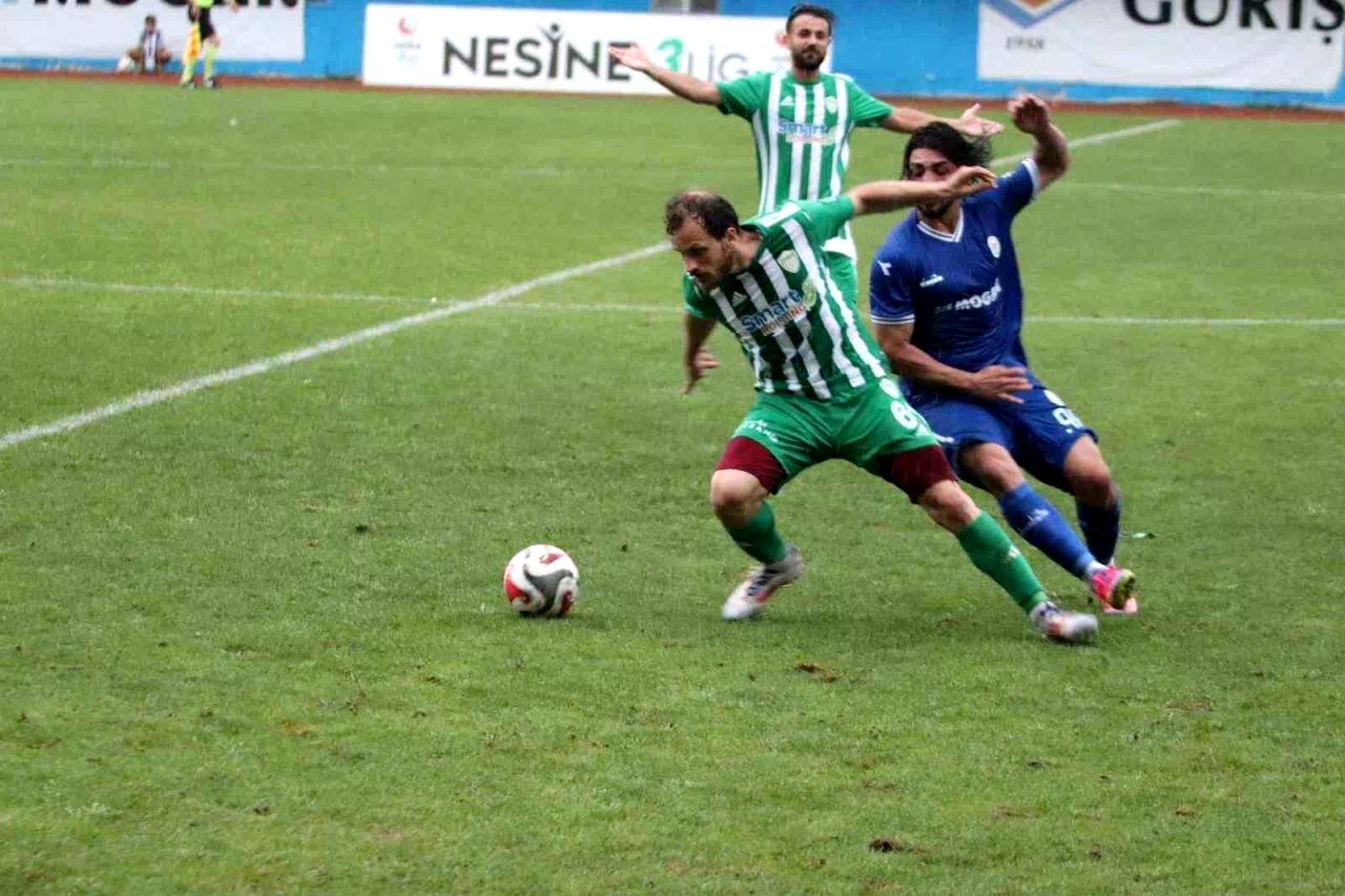 TFF 3. Lig: Pazarspor: 1 – Çayelispor: 1