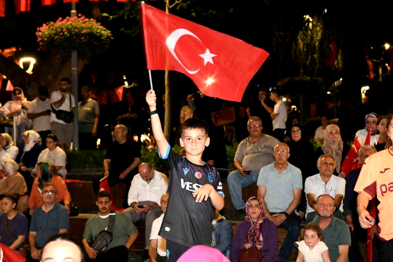 Trabzon’da “15 Temmuz Demokrasi ve Milli Birlik Günü” anma programı