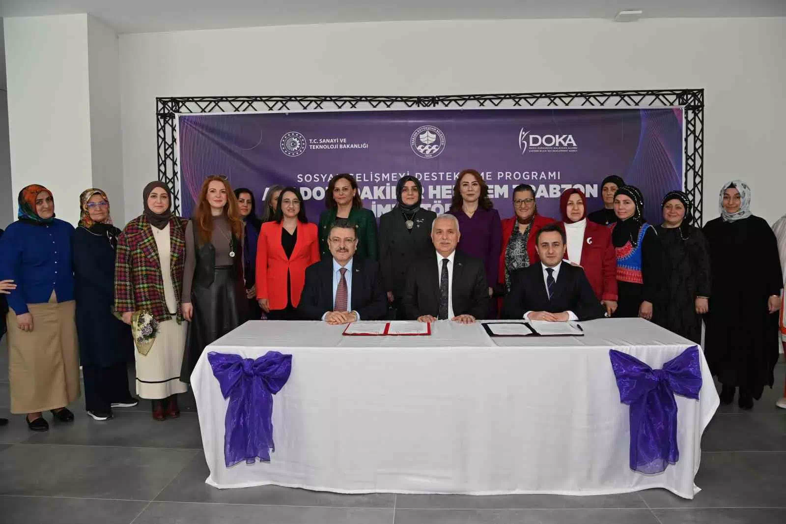 Trabzon’da 8 Mart için düzenlenen etkinlik keyifli geçti.