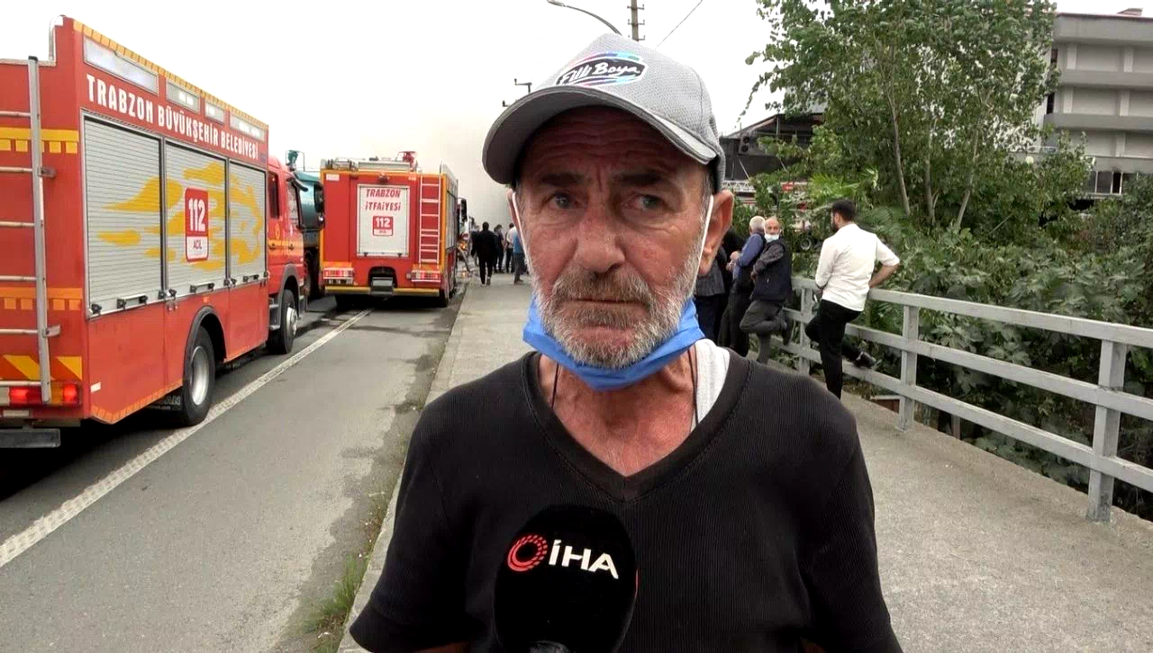 Trabzon’da AVM yangının ilk çıktığı andaki görgü tanığı: “Sanki savaşta bomba atılır gibi patlama sesi duydum”