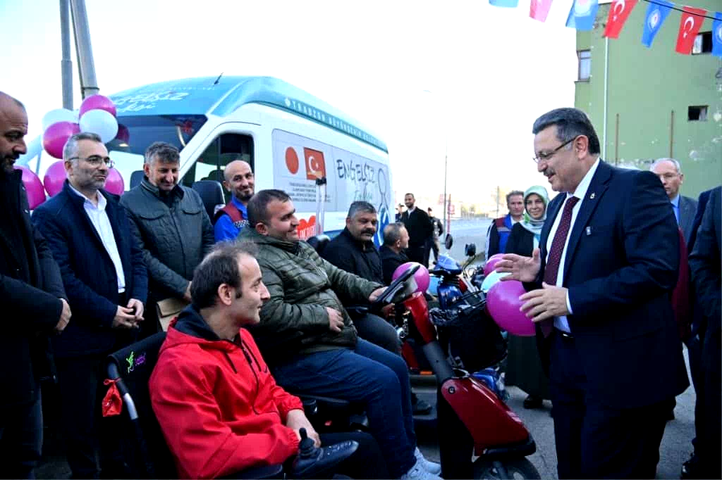 Trabzon’da Engelsiz Taksi’nin ikincisi hizmete başladı