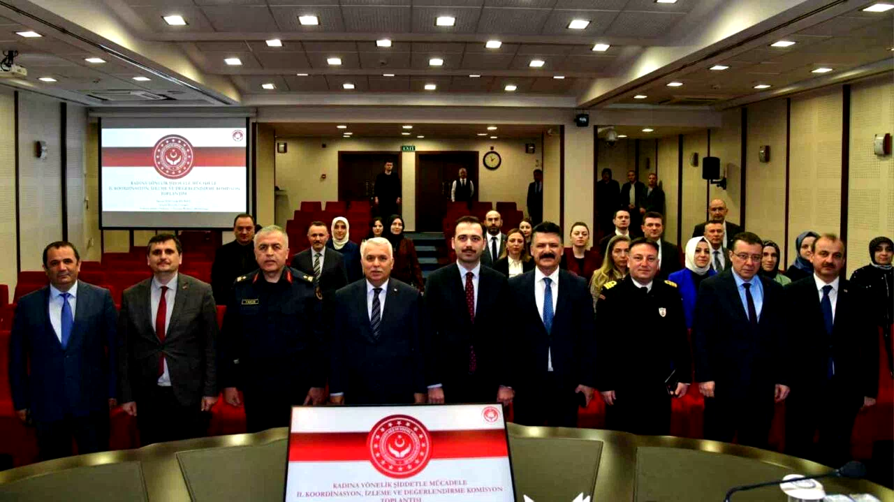 Trabzon’da Kadına Yönelik Şiddetle Mücadele Koordinasyon Toplantısı